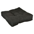 thumbnail image 1 of Thickened Seat Cushions for Kitchen Office Chair, High-Density Soft Material Fill, Removable Cover, Household Balcony Floor Seat Cushion & Back Pillow, 17.7"Lx17.7"Wx3.5"H, 1 of 5