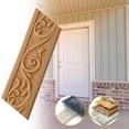 thumbnail image 1 of Thickened Self-Adhesive Wall Trim - Textured Waistline Molding Decorative Border Sticker for Baseboards Corners Home Upgrade Accent(Coppery), 1 of 4