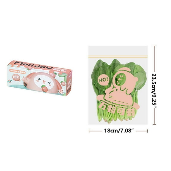 Thickened Self-Sealing Food Storage Bags, Assorted Sizes (15 Large, 20 Medium, 30 Small) – Reusable Airtight Fresh-Keeping Bags for Fruits, Vegetables, Meat & Snacks, Food Grade PE, 65 Count