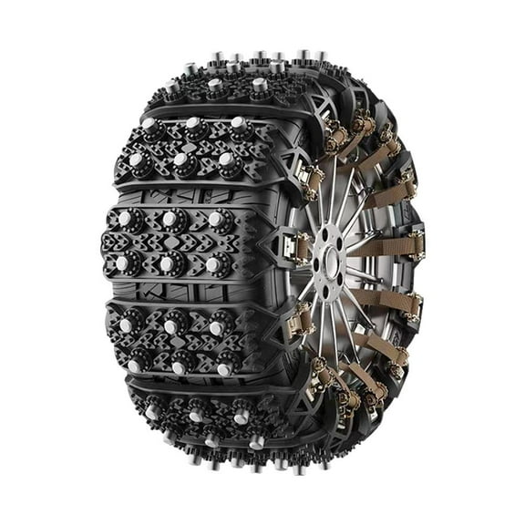 Thickened Snow Chains for Car Tire Chains, Anti-Skid Car Chains for SUV Car Pickup Trucks, Adjustable Universal Tire Chains Anti-skid Traction Chains for Car