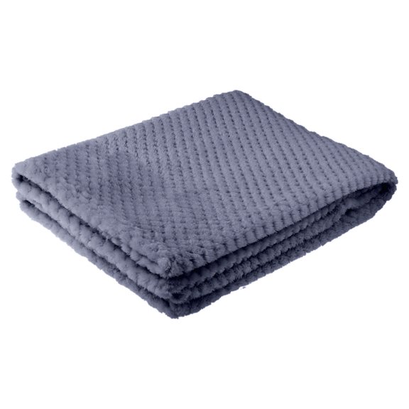 Thickened Color Pineapple Grid Blanket Coral Fleece Lightweight Blanket