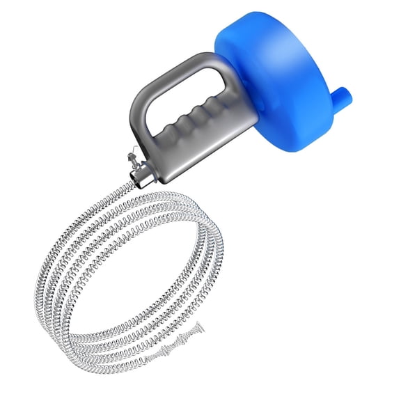 Thickened Spring Drain Opener Unclogging Snake Spring Design For Tight Pipe Corners And Clog Prevention Bathroom Use