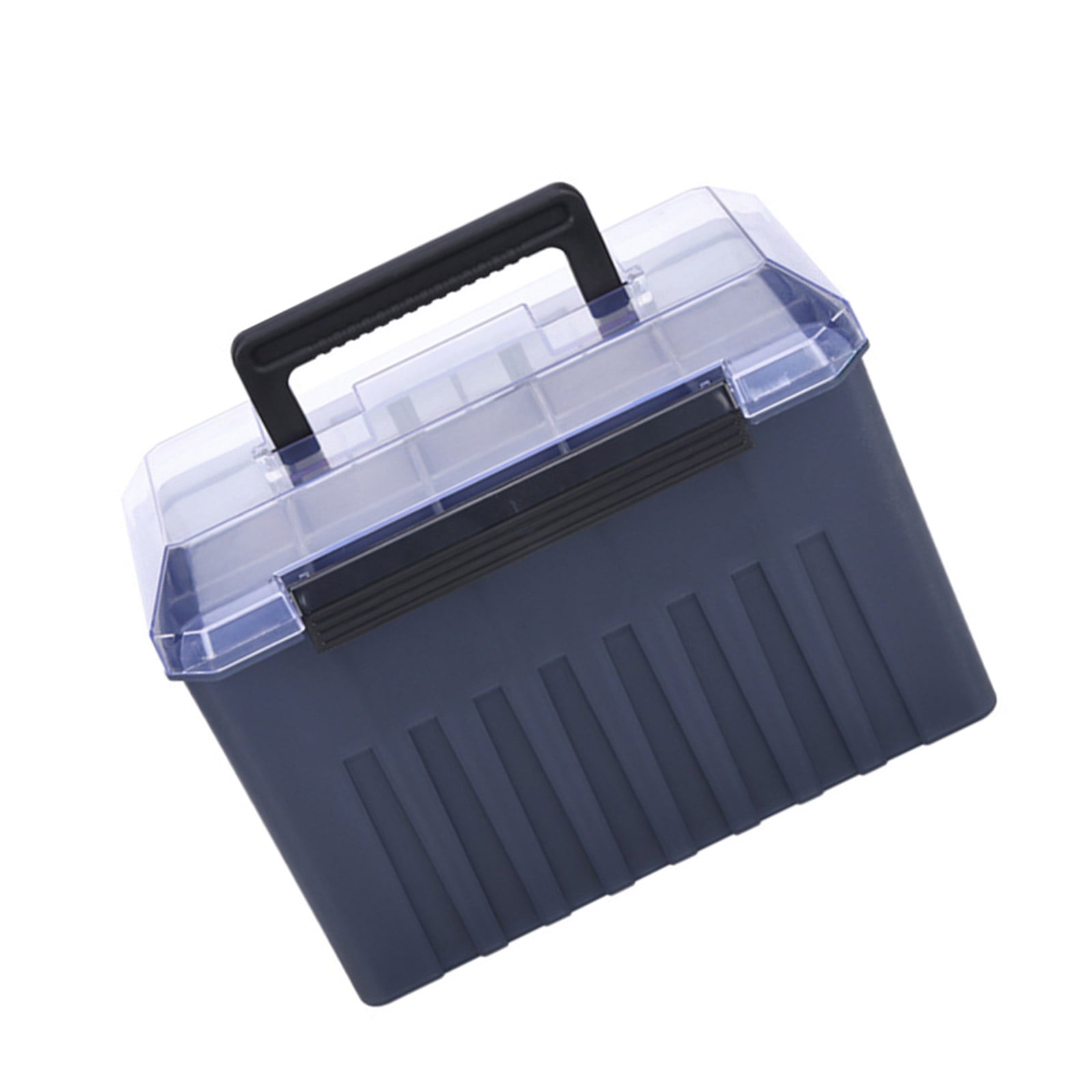 Thickened Squid Baits Box Large Capacity Fishing Lure Organizers Fishing Tackle Box Portable Wood Shrimp Lure Baits Box