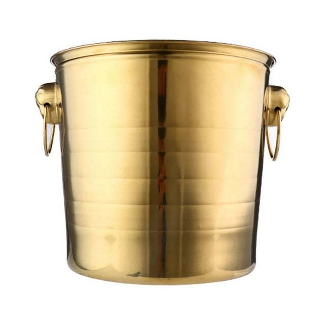 Thickened Stainless Steel Tiger Head Ice Bucket with High Value for