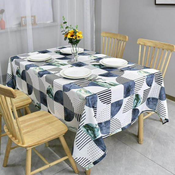 Thickened Table Cloth Floral Tablecloth,60X84 Table Cover, Wrinkle Resistant Washable Tablecover, Suitable for Dining Tables, desks, Gatherings
