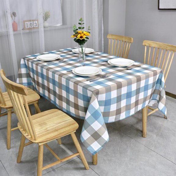 Thickened Table Cloth Floral Tablecloth,60X84\u201c Table Cover, Wrinkle Resistant Washable Tablecover, Suitable for Dining Tables, desks, Gatherings\u2026