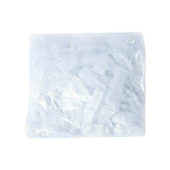 Thickened Transparent Elastic Disposable Food Covers Fresh Keeping Bags Reusable Wrap For Bowls And Plates Large 98 Inch 100 Count Pack