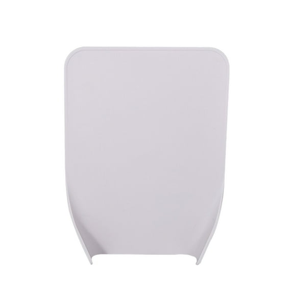 Thickened Vertical Plastic Cutting Board - Household Kitchen Chopping Board for Vegetables & Fruits (White)