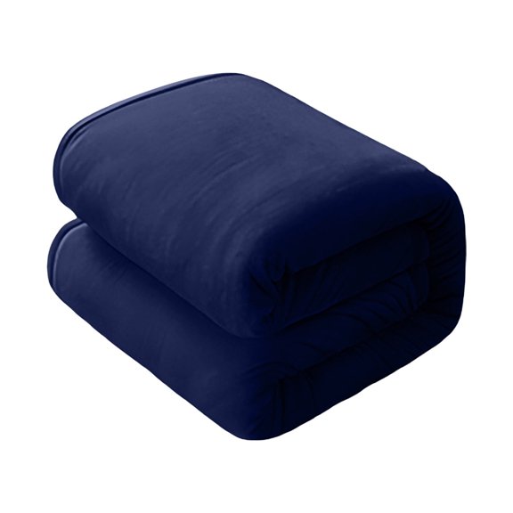 Thickened Warm Fleece Blanket 27.58"x39.4" - Super Soft Solid Bath Towel Blanket, Multi-Use for Sofa, Bedding & Bath, Cozy Throw Rug for Daily Use