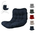 thumbnail image 1 of Thickened Waterproof Papasan Rocking Chair Cushion – 6.3'' Egg Chair Cushions with Secure Ties, Fade-Resistant & Weatherproof for Indoor/Outdoor Use , Fits Rattan Wicker Hammock Chairs (Only Cushion), 1 of 7