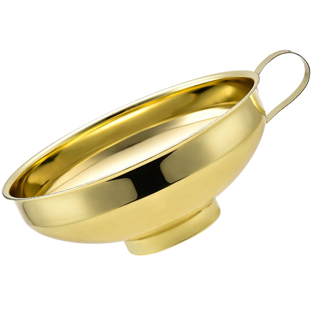 Thickened Wide Mouth Funnel Metal Funnel Extra Large Funnel Stainless Steel Funnel Kitchen Small