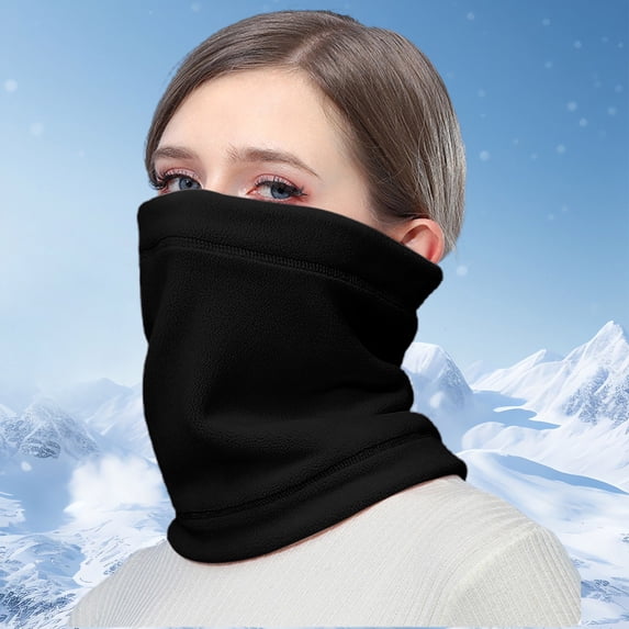 Thickened Windproof Cycling Neck Warmer, Multifunctional Breathable Face Cover, Elastic Cold Resistant Outdoor Scarf for Skiing Hiking Riding Winter Outdoor Full Face Warm Protection Use