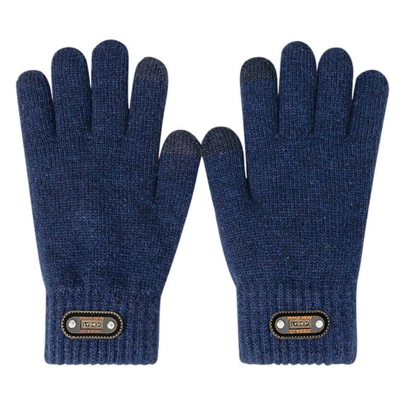 Thickened Wool for Winter Cycling and Warm Cycling Gloves for Students in Winter