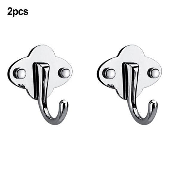 Thickened stainless steel coat hook single hook solid coat hook