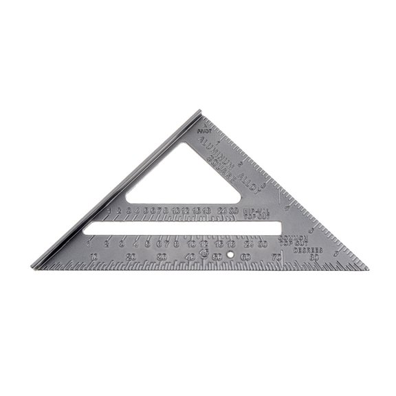 Thickening Angle Rule Aluminum Alloy Carpenter Measurement Square Ruler Layout Tool Measurement Tool Triangle Rule 90 Degree ,Easy to Use