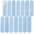 thumbnail image 1 of Thicker Blue Peel and Stick Backsplash - 10 pcs of 12" x 12" - 3D Adhesive Peel and Stick Tiles Backsplash for Kitchen, Bathroom, Removable, Waterproof, Vinyl Wall Tile, 1 of 6