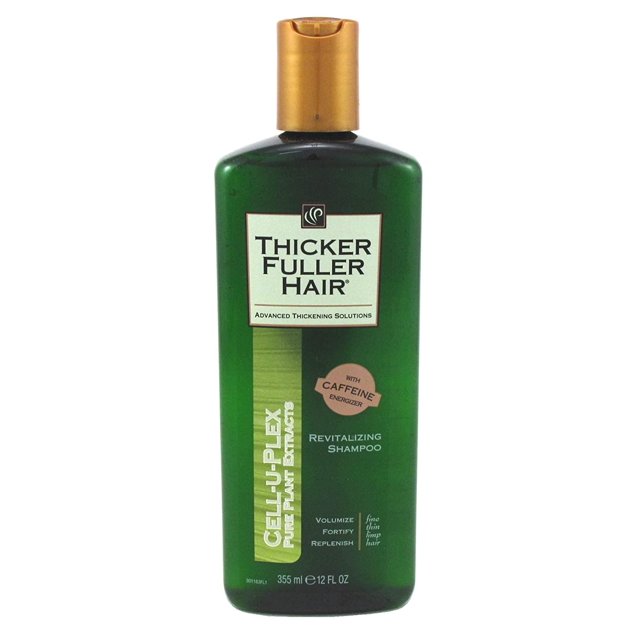 Thicker Fuller Hair CellUPlex Revitalizing Shampoo 12 Oz