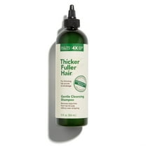 Thicker Fuller Hair Gentle Cleansing Shampoo for All Hair Types, with Mongongo Oil and Green Coffee, 12 oz