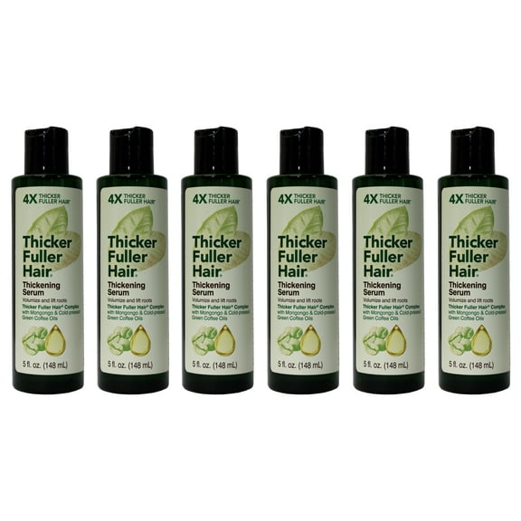 Thicker Fuller Hair Instantly Thick Serum, 5 oz (Pack of 6)