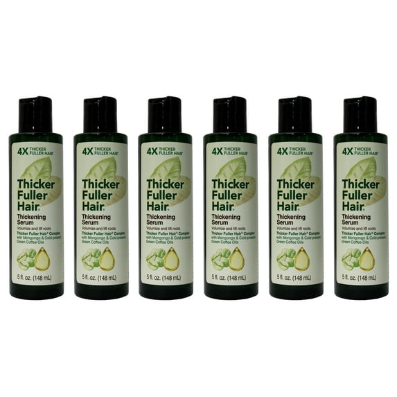 Thicker Fuller Hair Instantly Thick Serum, 5 oz (Pack of 6)