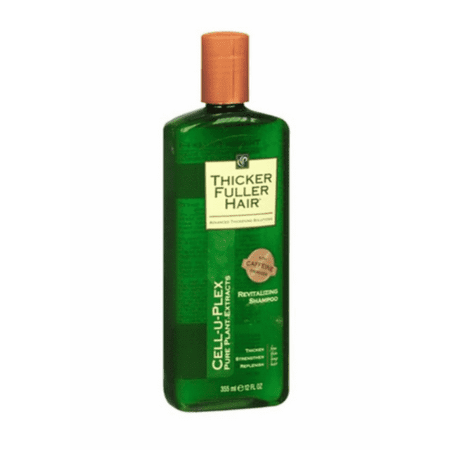 "Thicker Fuller Hair Revitalizing Shampoo With Caffeine Energizer 12