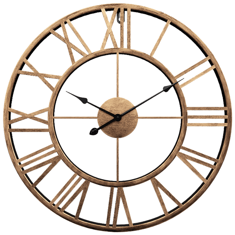 Thicker Metal Large Wall Clock Home Decorative Industrial Clocks with