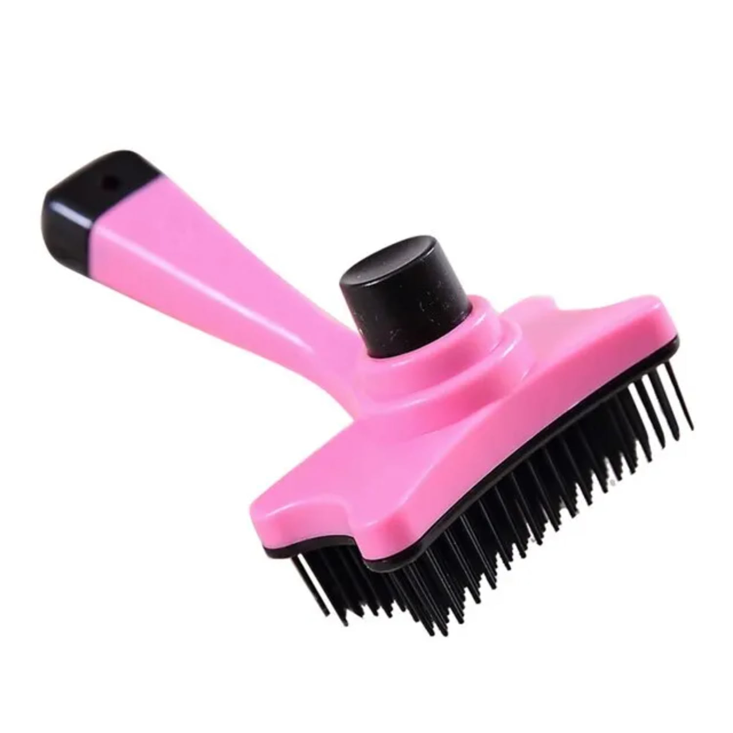 Thicker StaticFree Self Cleaning Dog Brush with Stable Massage Comb