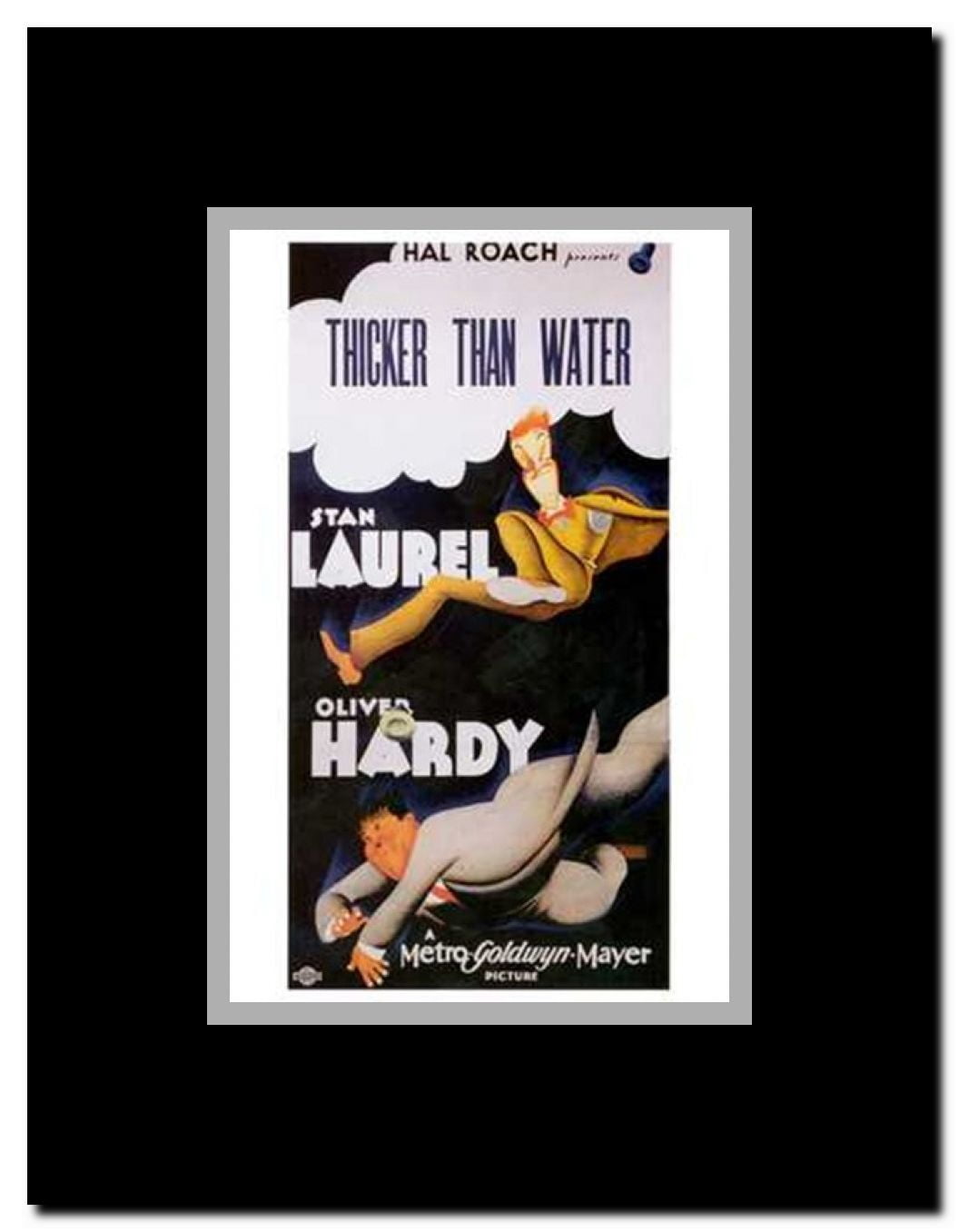 Thicker Than Water Framed Movie Poster