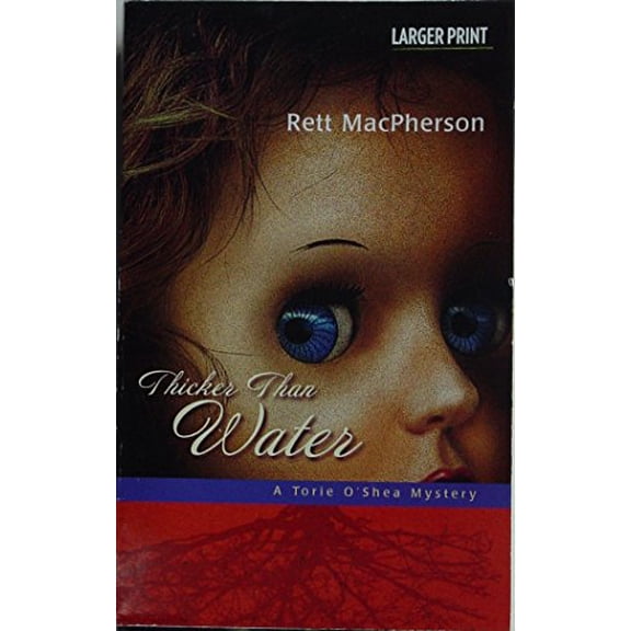 Pre-Owned Thicker Than Water (Torie O'Shea mystery), 9780373265589, 0373265581, Paperback, Reprint edition