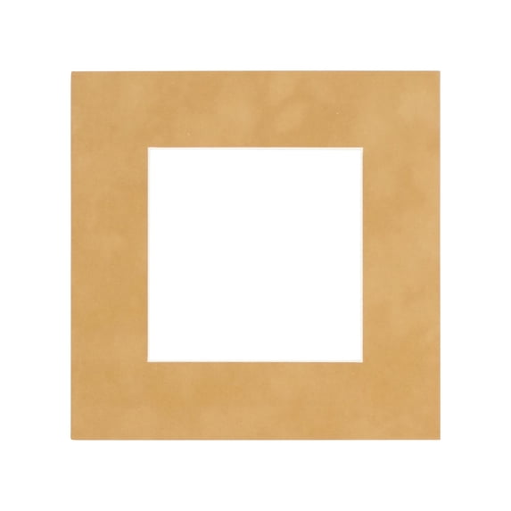 Thicket Suede Acid Free 12x16 Picture Frame Mats with White Core Bevel Cut for 8x12 Pictures - Fits