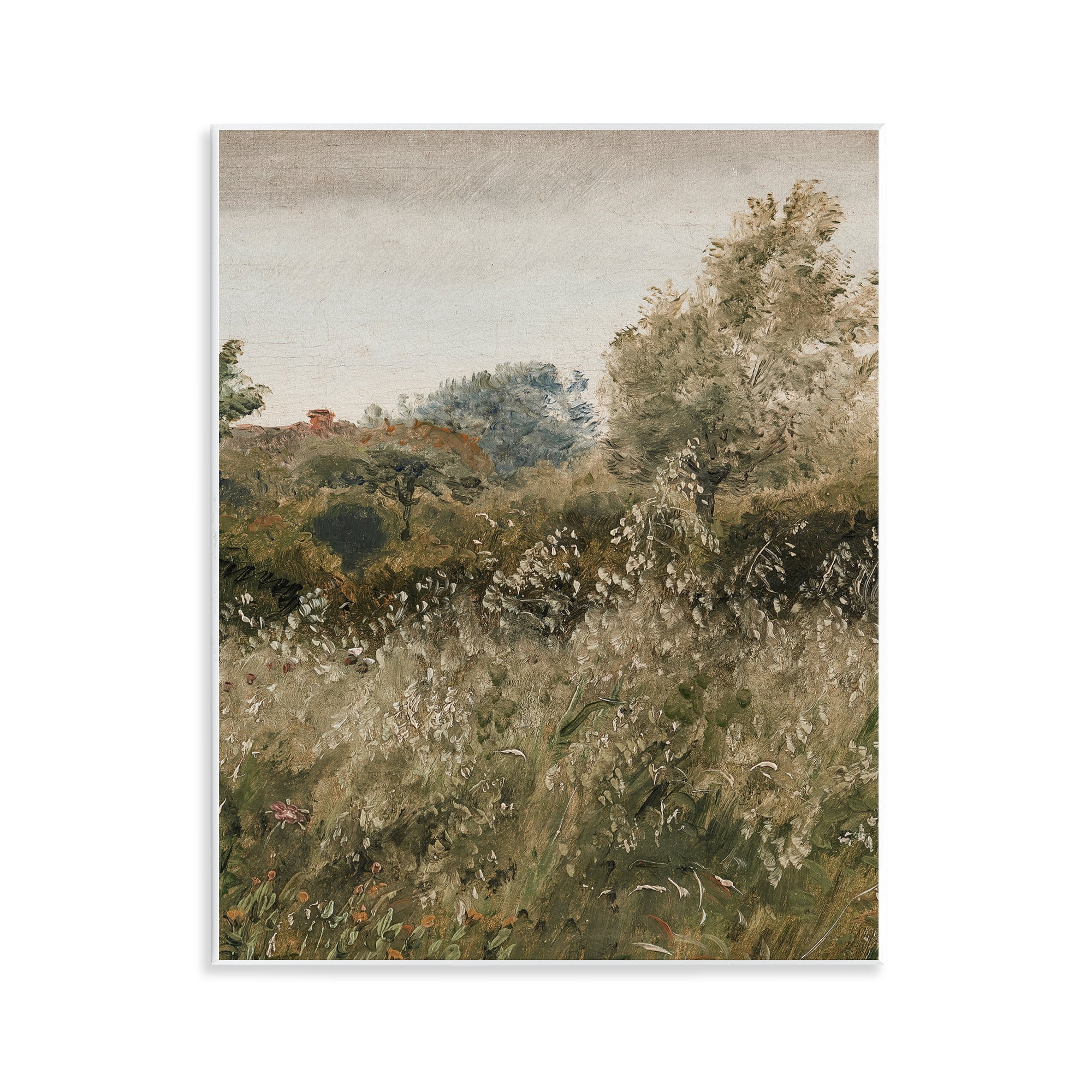 Thicket in Countryside Wall Plaque Art, design by Lettered and Lined