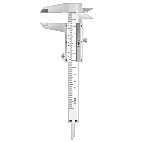 Thickness Diameter Measuring Tool Vernier Caliper for Jewelry Coin Gemstones 0-100mm Stainless Steel Caliper Micrometer