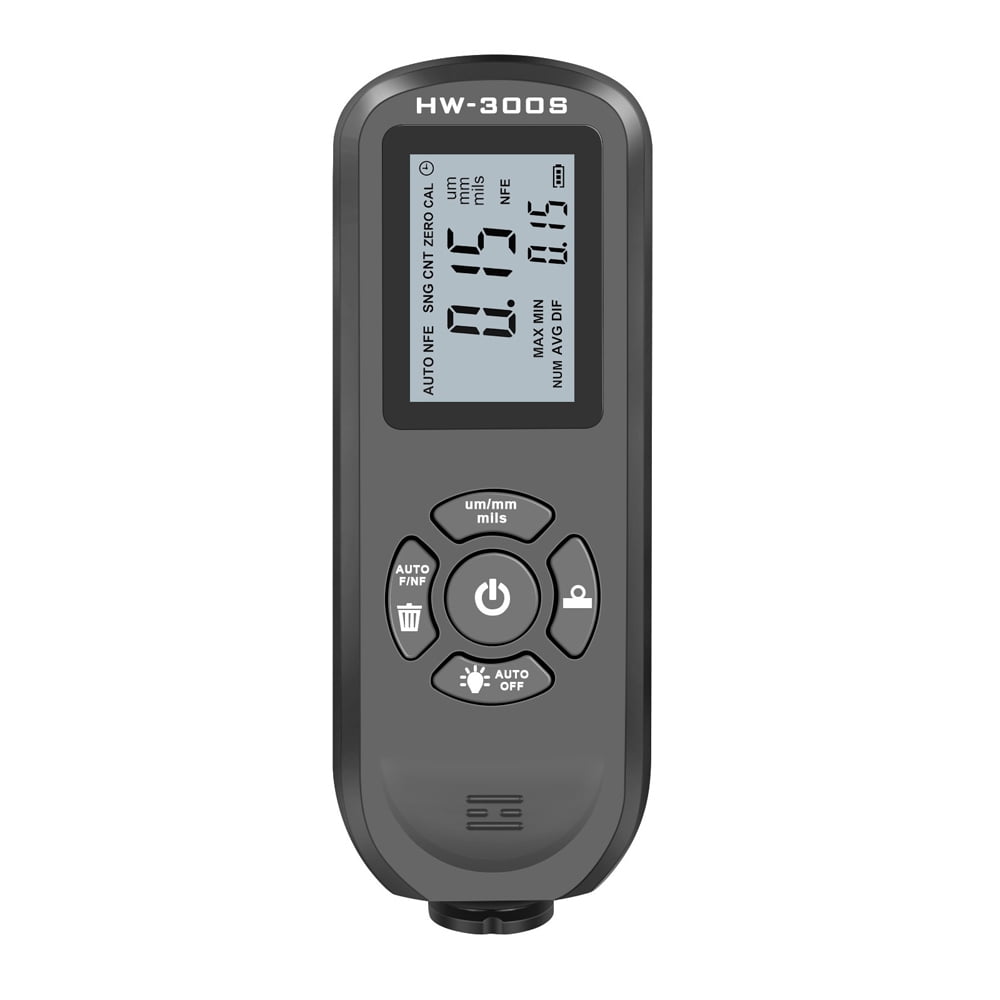 Thickness Gauge,Film Thickness Tester Lcd Display Thickness Display Thickness Tool Tester Lcd Display Paint Film Thickness -300s Dsfen Leeofty Havou Anrio