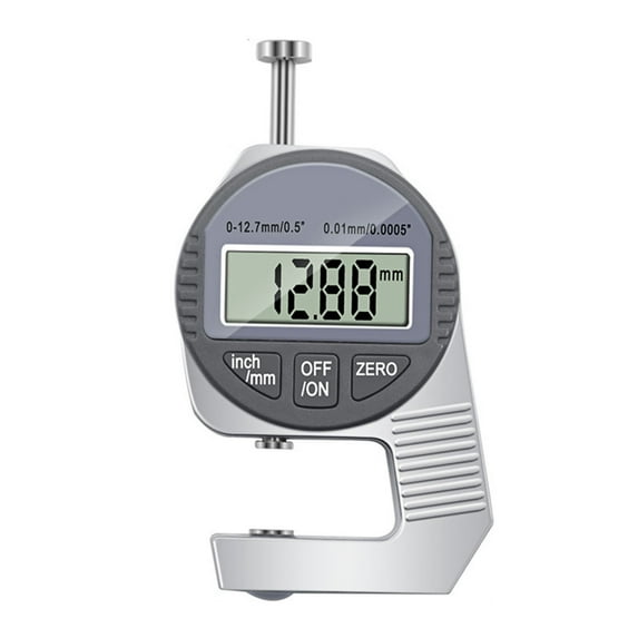 Thickness Gauge,Tools 0-0.5 Inch/ 0-0.5 Inch/ 0-12.7mm Thickness Thickness Meter With Micrometer Thickness Meter Inch/ 0-12.7mm Micrometer Thickn Thickn Tools Kidjoy Thickn Thickn Rookin