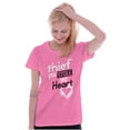 thumbnail image 1 of Thief Stole My Heart Valentines Day Womens Slim Fit Graphic Tee Brisco Brands S, 1 of 5