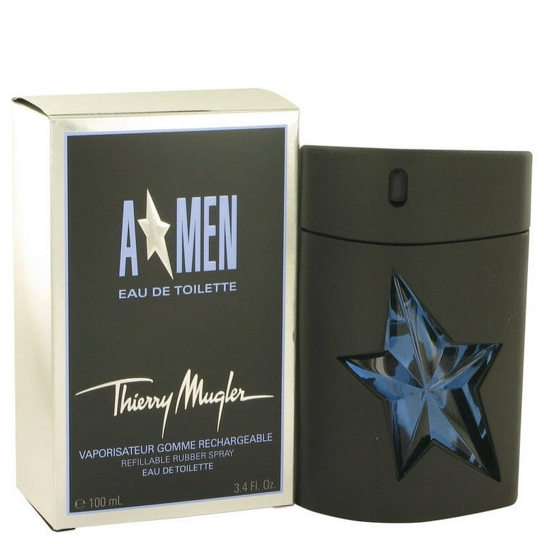 Angel Eau De Toilette Spray Refillable (Rubber) By Thierry Mugler - 3.4 oz Angel Eau De Toilette Spray Refillable (Rubber) By Thierry Mugler - 3.4 oz