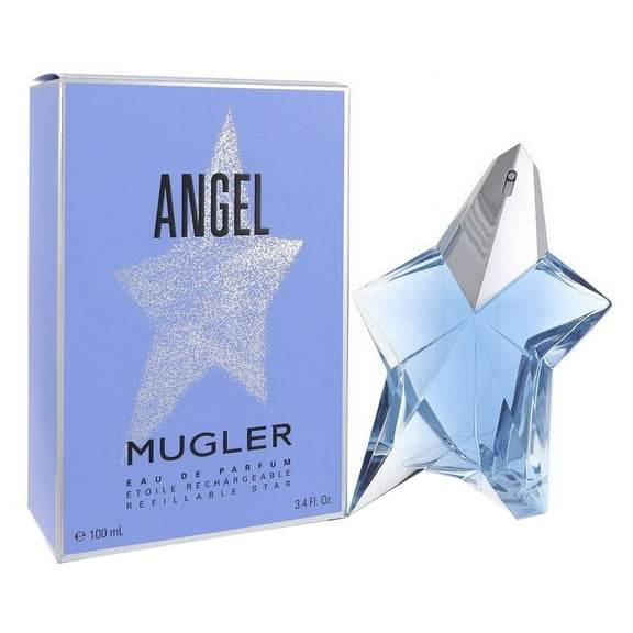 Angel by Thierry Mugler Standing Star Eau De Parfum Spray Refillable 3.4 oz for Women
