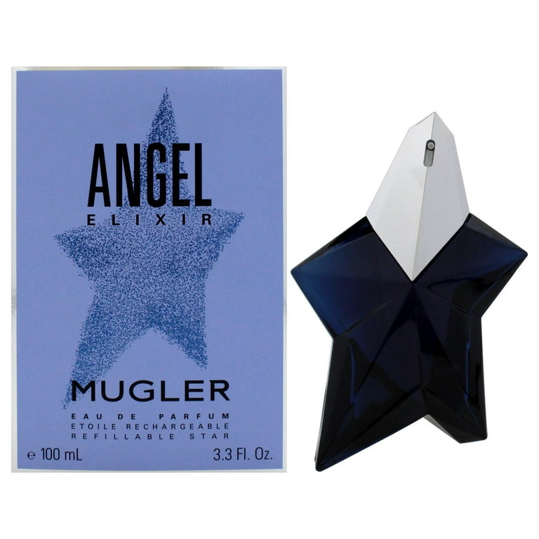 Thierry Mugler Angel Elixir , 3.3 oz EDP Spray (Refillable