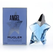 THIERRY MUGLER ANGEL EDP SPRAY REFILLABLE 3.4 OZ ANGEL/ MUGLER EDP SPRAY REFILLABLE STAR NEW PACKAGING 3.4 OZ W