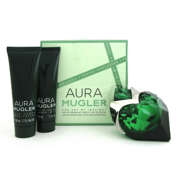 Thierry Mugler Aura Gift Set Perfume Gift Set for Women, 3 Pieces