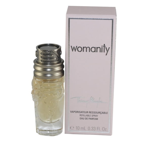 Thierry Mugler Womanity For Women Perfume 0.33 Oz Miniature EDP Refillable Spray