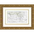thumbnail image 1 of Thiers 14x10 Gold Ornate Wood Framed with Double Matting Museum Art Print Titled - Europe East Prussia Poland - Thiers 1866, 1 of 4