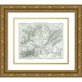 thumbnail image 1 of Thiers 23x20 Gold Ornate Wood Framed with Double Matting Museum Art Print Titled - Moravia Austria Europe - Thiers 1866, 1 of 4