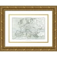 thumbnail image 1 of Thiers 32x24 Gold Ornate Wood Framed with Double Matting Museum Art Print Titled - Europe - Thiers 1866, 1 of 4
