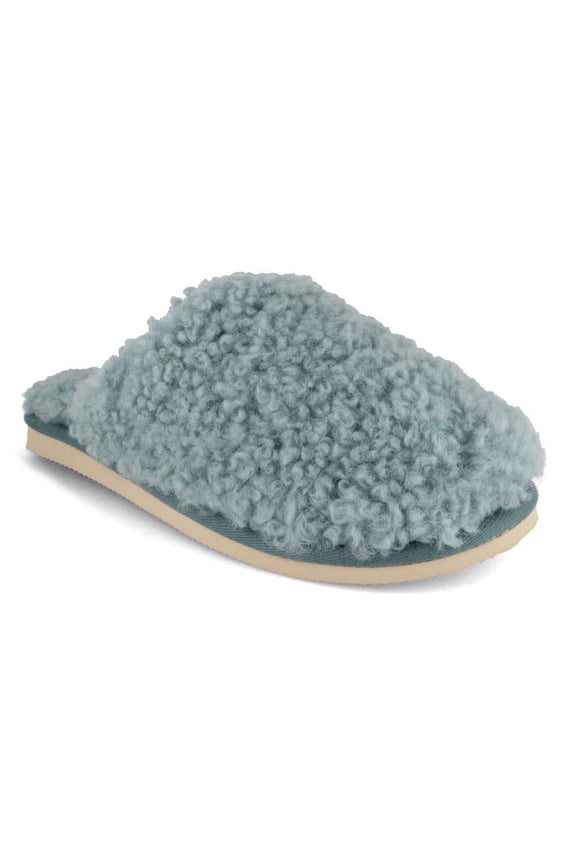 Slipper | Fluffy Shearling, Ice