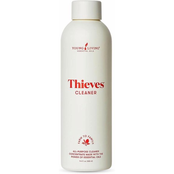 Thieves Household Cleaner | 14.4 oz | Plant-Based Multi-Surface Solution Infused with Essential Oils | Dilute for Floors, Carpets, Glass, Counters, Appliances, and General Home Cleaning