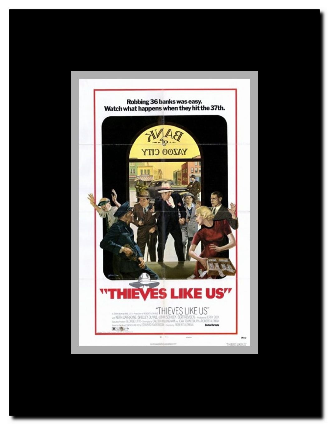 Thieves Like Us Framed Movie Poster