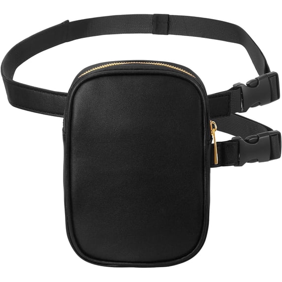 Thigh Harness Leg Bag Fanny Pack for Women Leg Purse Drop Leg Bag, A-Black