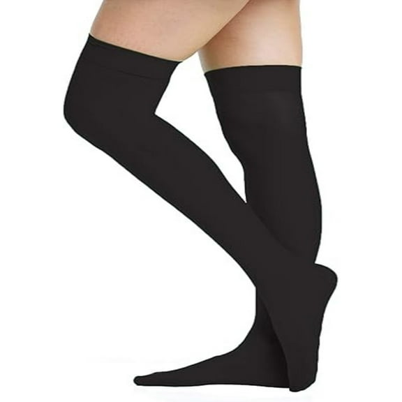 Thigh High Nylon Socks for Women - Over Knee Stockings Halloween Cosplay & Valentine's
