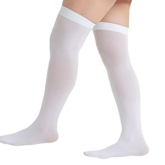 Thigh High Nylon Socks for Women - Over Knee Stockings Halloween Cosplay & Valentine's